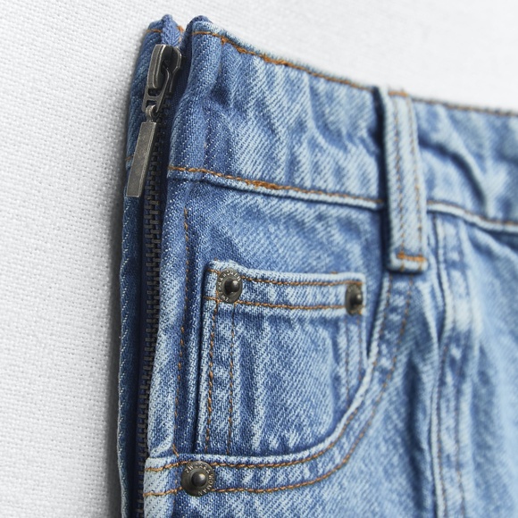 ZARA DENIM TOP - Picture 6 of 7